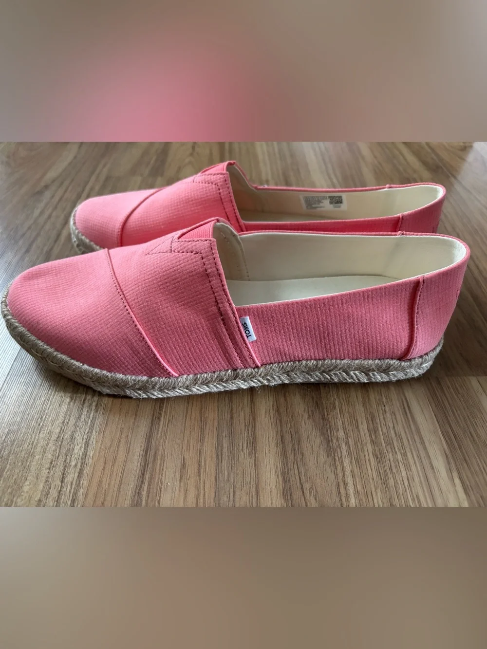 Toms pink espadrille